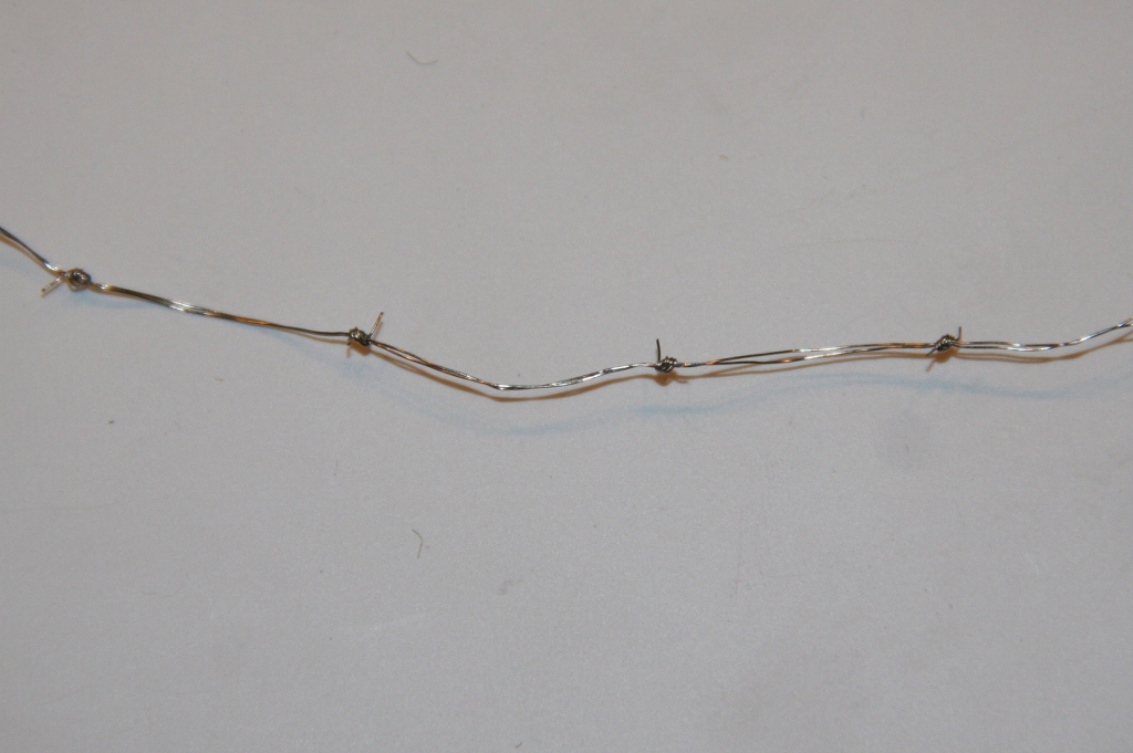 See How to Make Barbed Wire for Wargaming Terrain